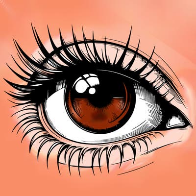 realistic eye