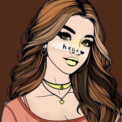 detailed realistic girl