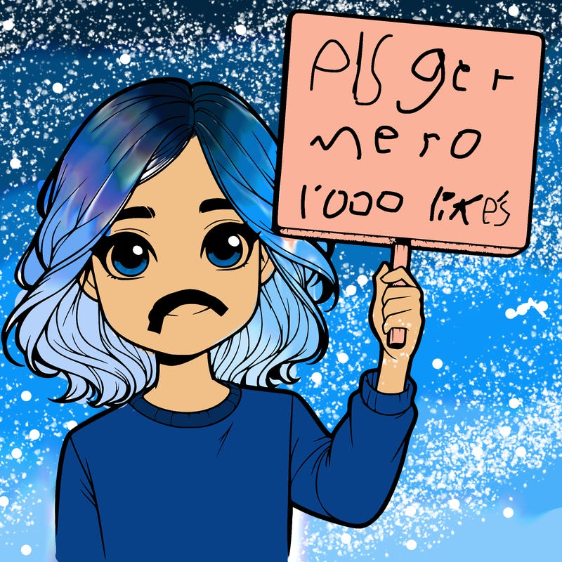 realistic girl holding up a sign