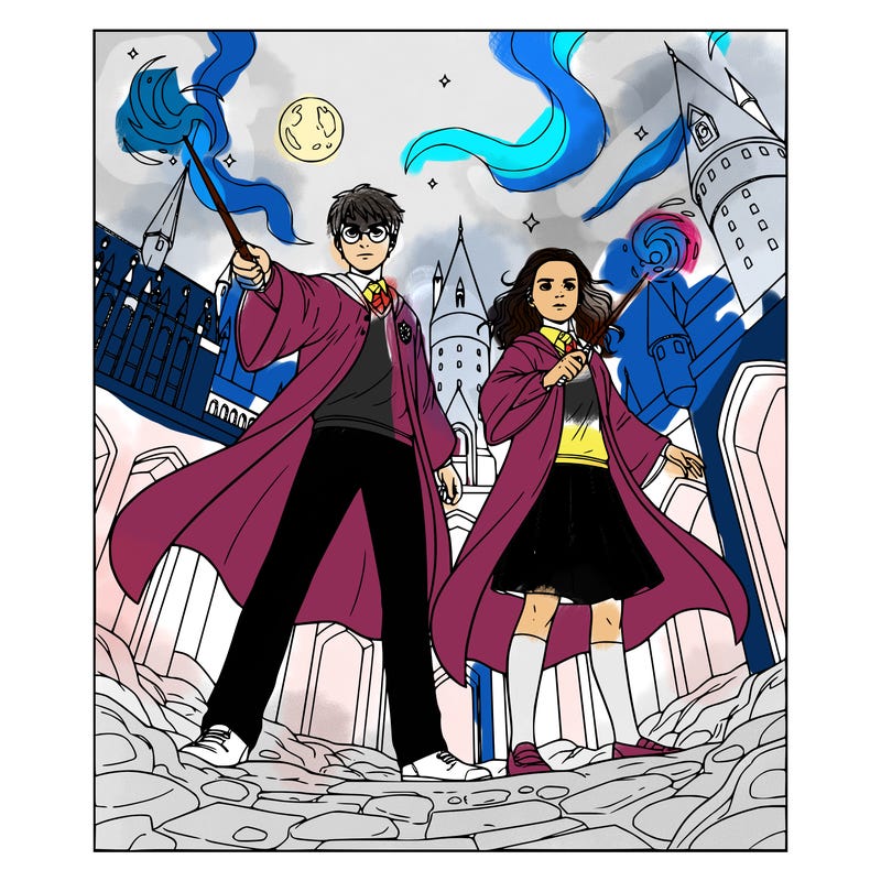 harry potter and hermmioni