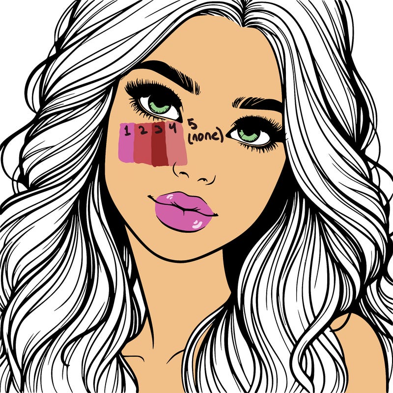 beautiful realistic girl