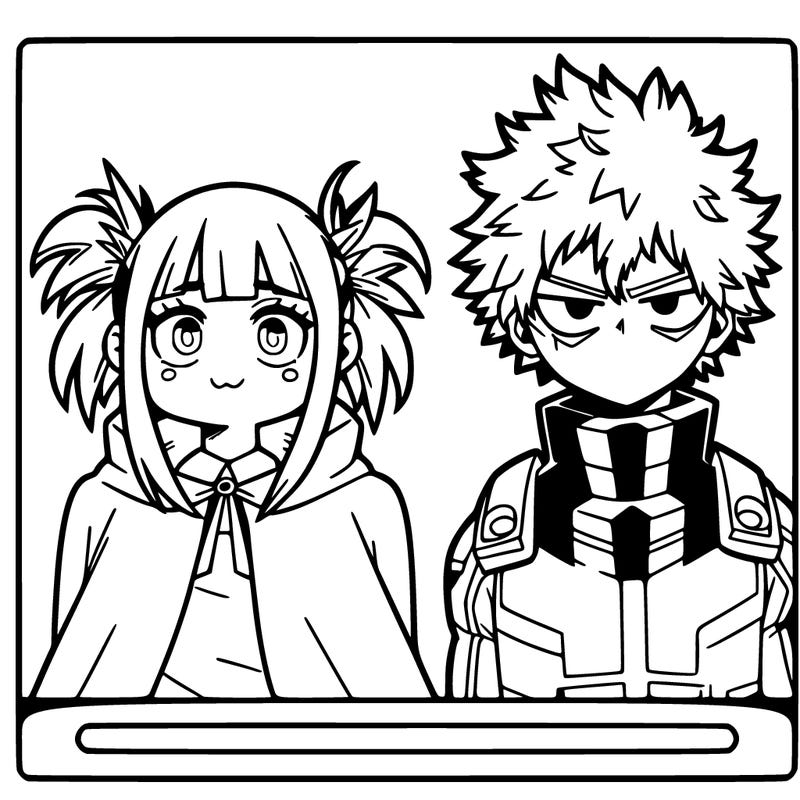 toga form my hero academia with dabi