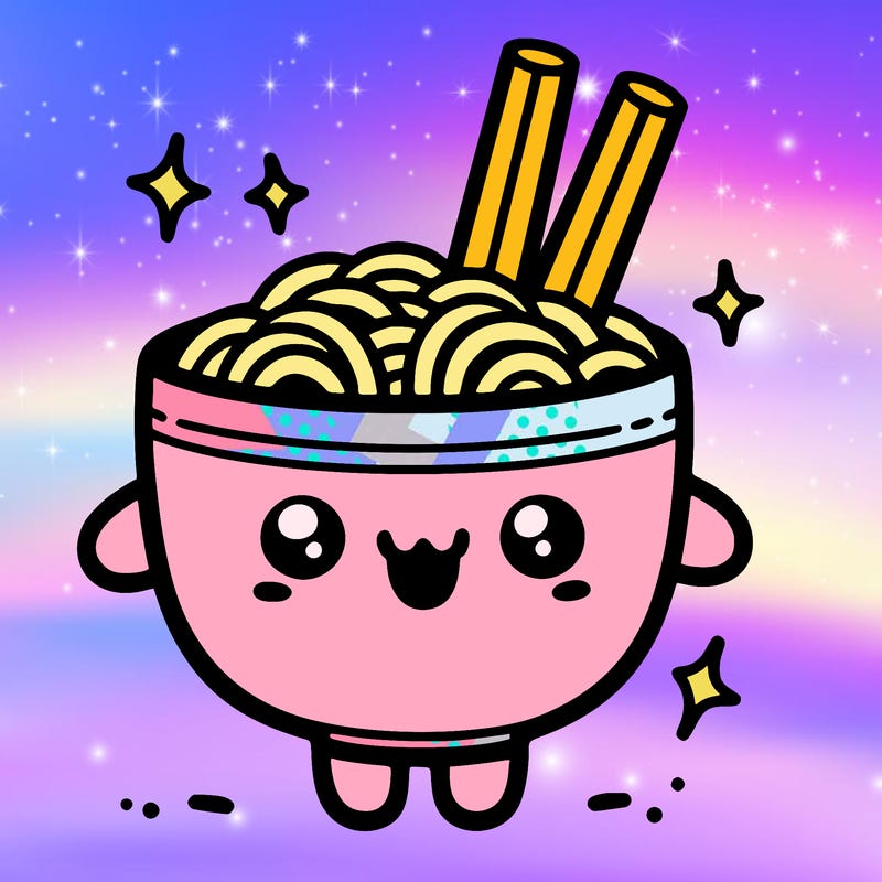 cute ramen person