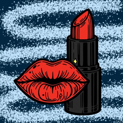 lips and lipstick