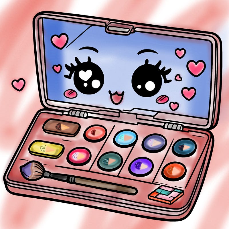 makeup pallet