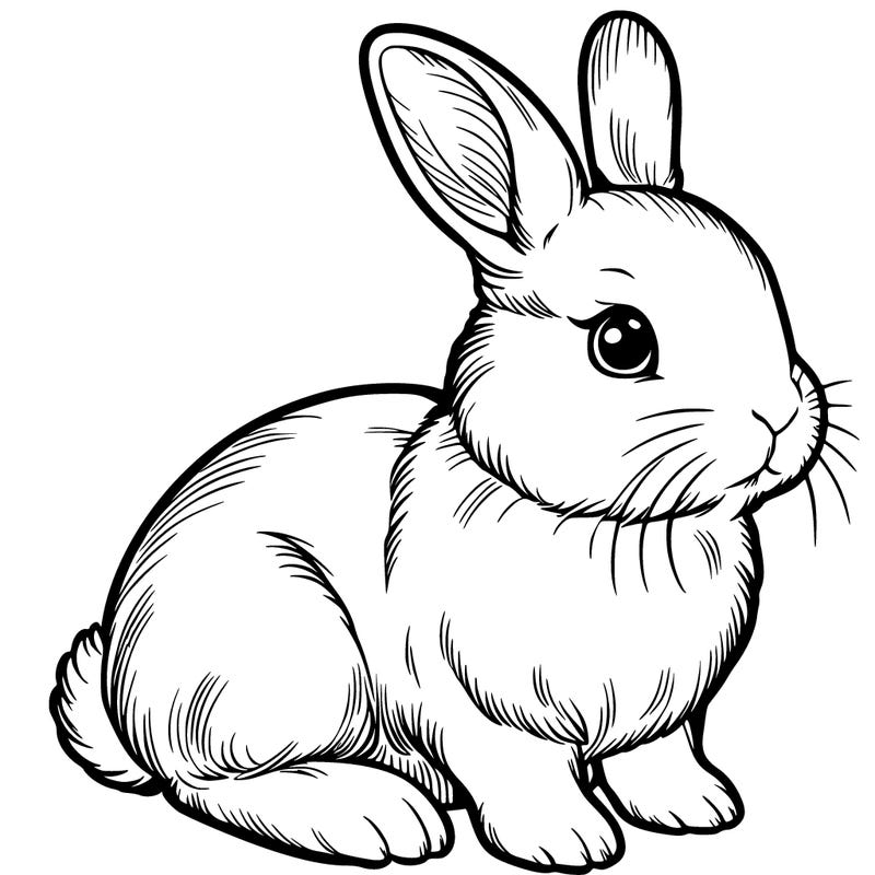 realistic bunny