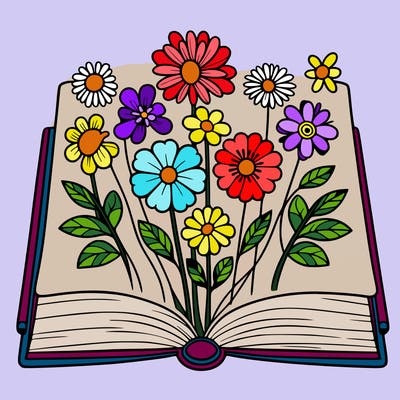 flower book