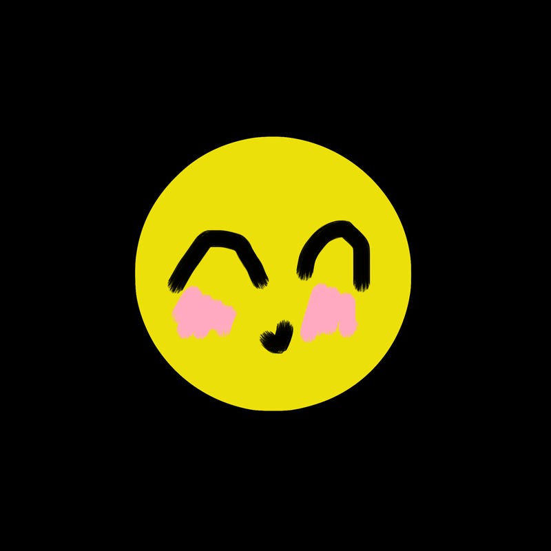 plain white with a circle