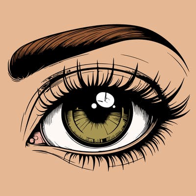 realistic eye