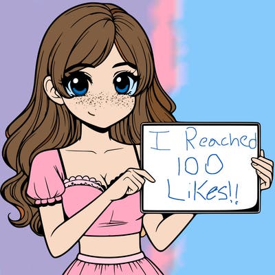 realistic pretty girl holding blank sign