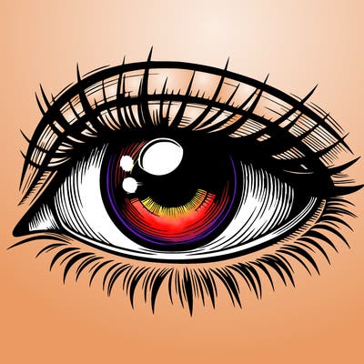 realistic eye