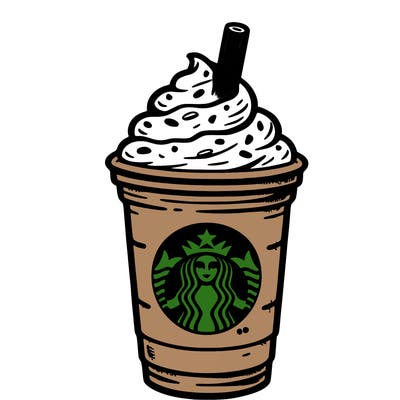 starbucks, frappuccino