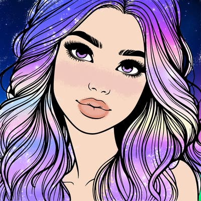 beautiful realistic girl