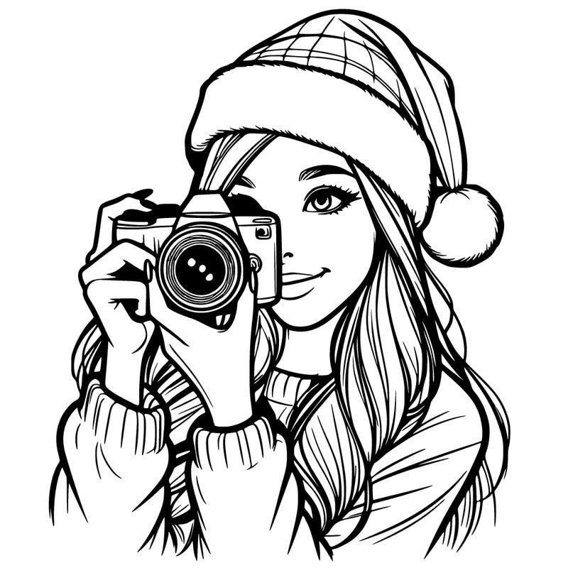 a realistic girl christmas vibes