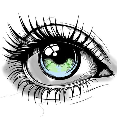 realistic eye