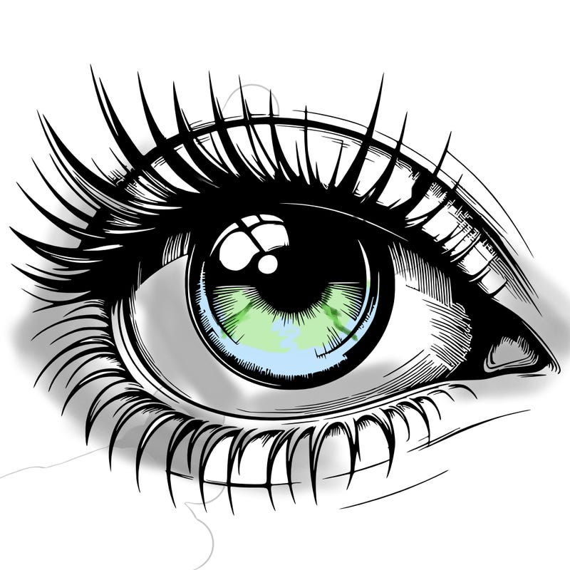 realistic eye