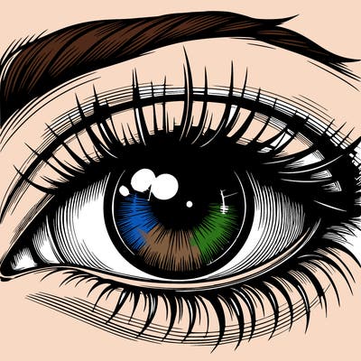 realistic eye