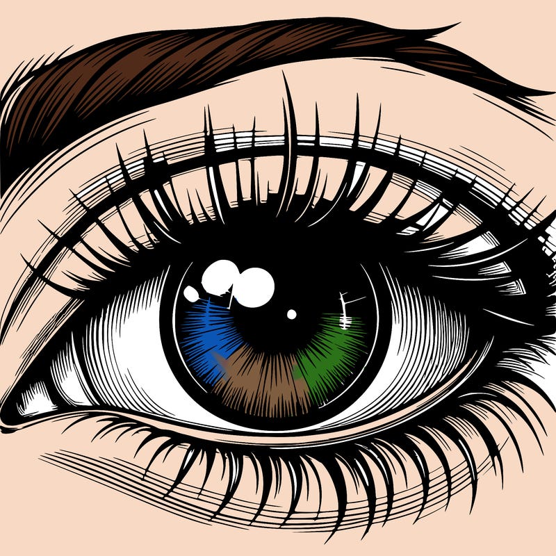 realistic eye