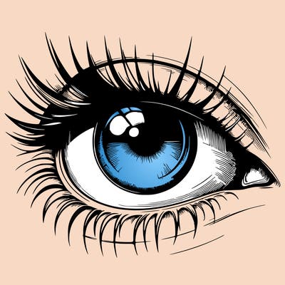 realistic eye