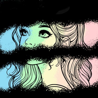 beautiful realistic girl