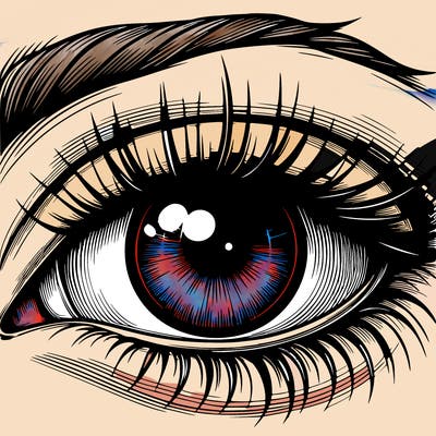 realistic eye