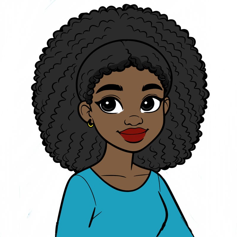 realistic black girl