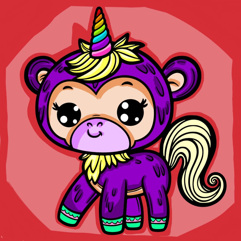 monkey unicorn