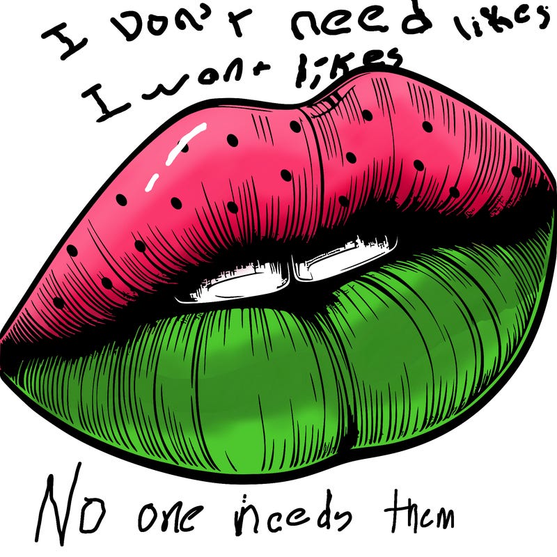 realistic lips