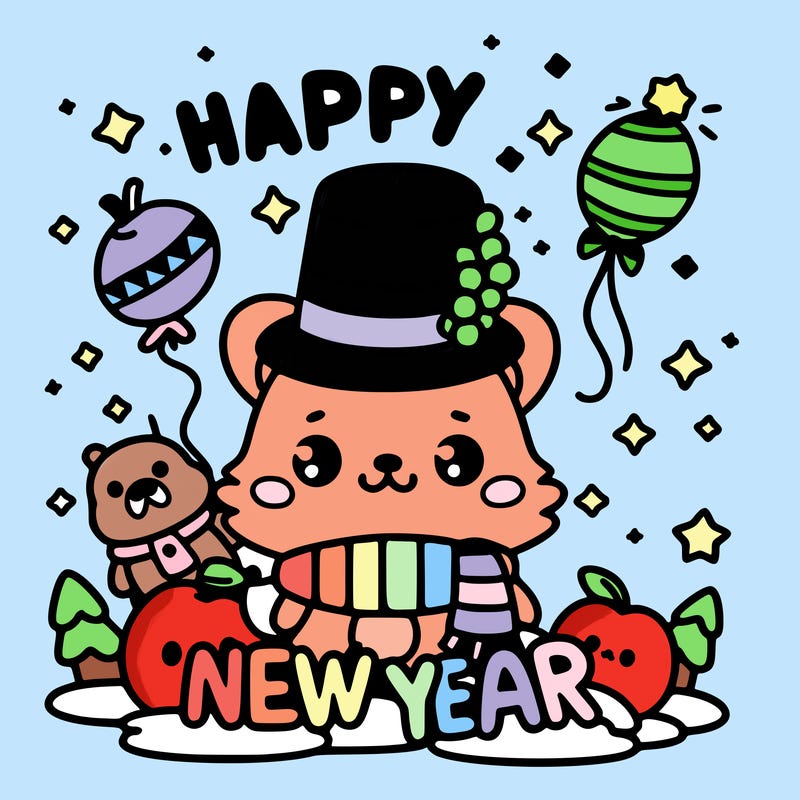 message : happy new year