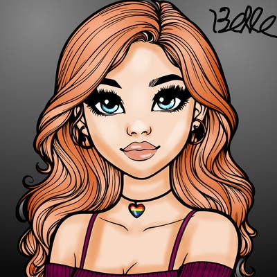 realistic pretty girl