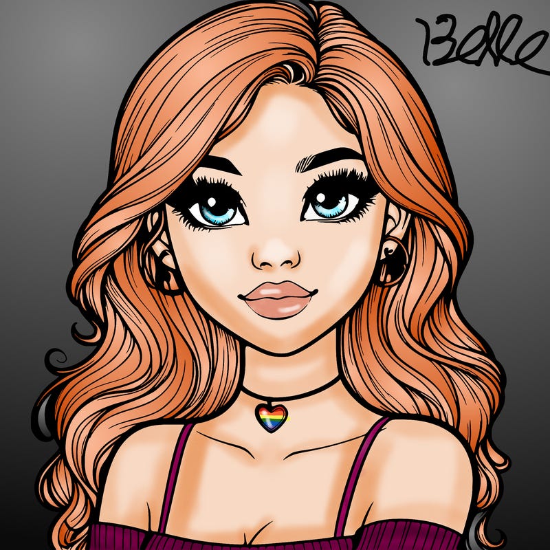 realistic pretty girl