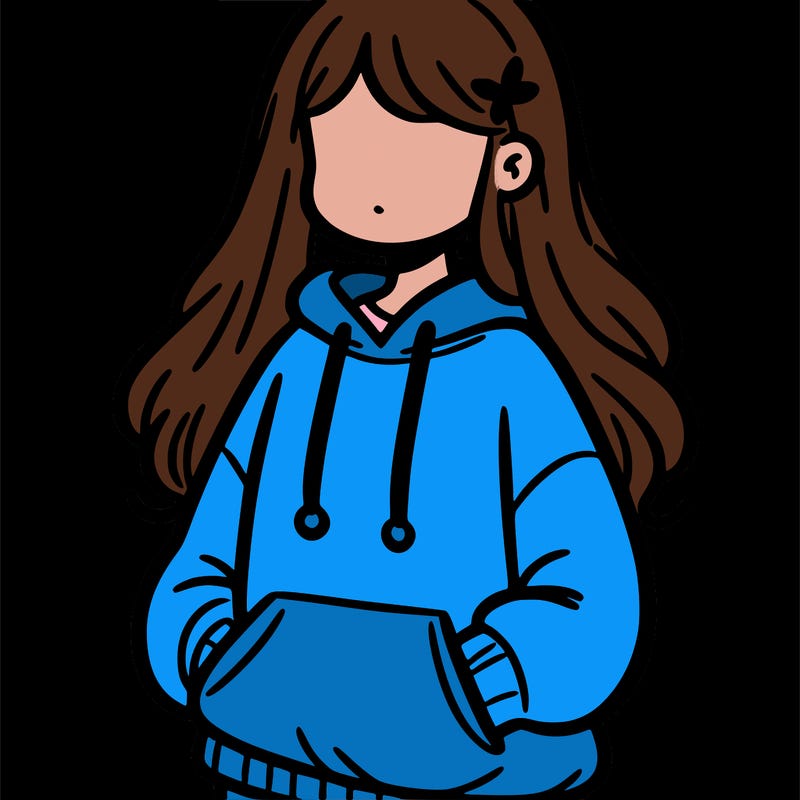 girl in sweatshirt