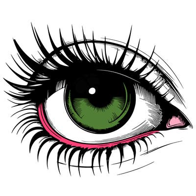realistic eye