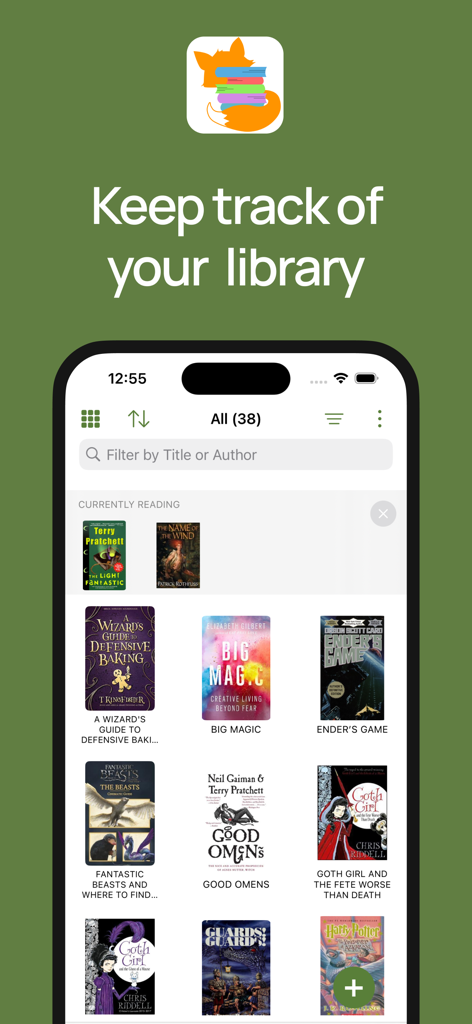 Book tracker - bookshelf - Books App | MWM