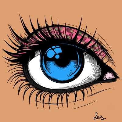 realistic eye