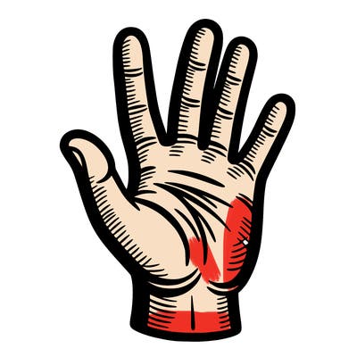 a simple hand