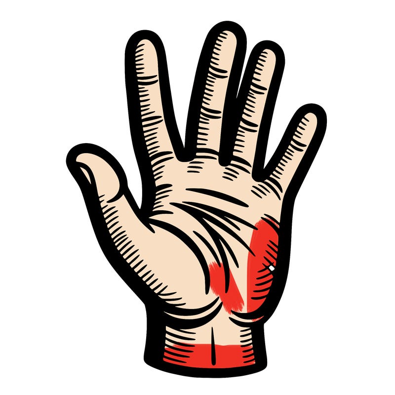 a simple hand