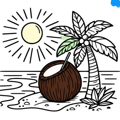 summer  coconut