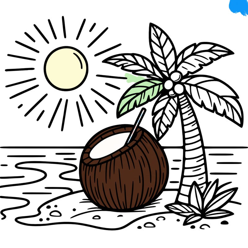 summer  coconut