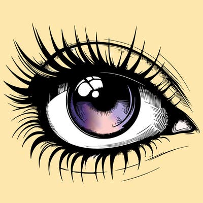 realistic eye