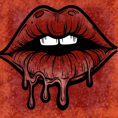 lips that look realistic and drip