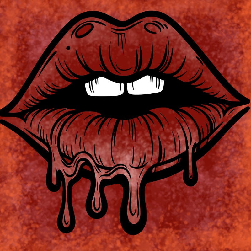 lips that look realistic and drip