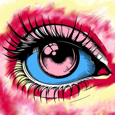 realistic eye