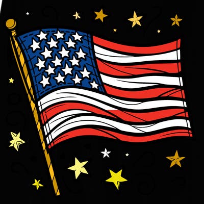 fourth of july flag