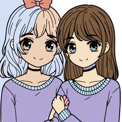 tow girl that are best friend