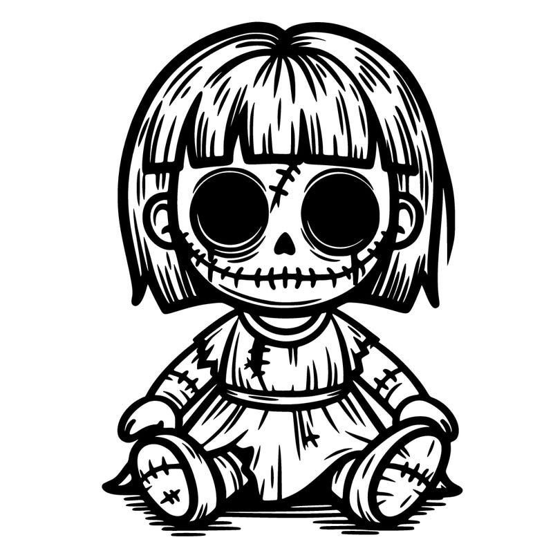 creepy doll