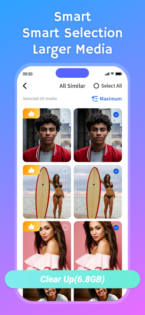 Application IA identifiant des photos similaires pour libérer de l'espace sur le téléphone