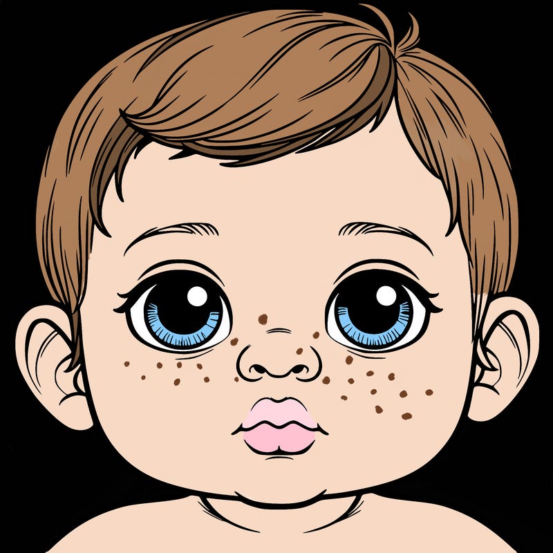 realistic baby