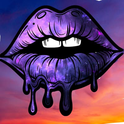 lips that look realistic and drip