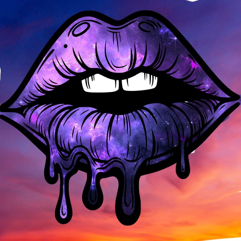 lips that look realistic and drip